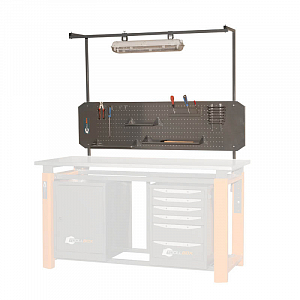 Экран со светильником для верстаков TOOLBOX Т-1200