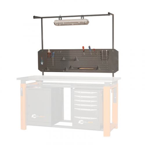 Экран со светильником для верстаков TOOLBOX Т-1500